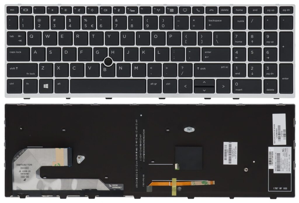 HP Laptop Toetsenbord Qwerty US + Backlight (L14366-B31)