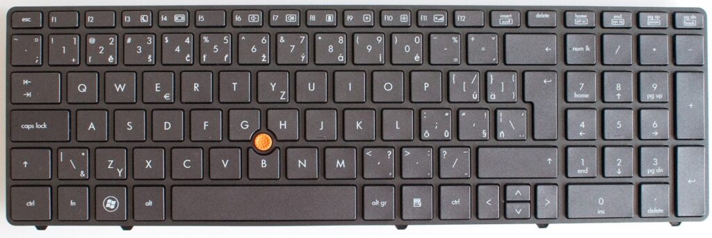 HP Laptop Toetsenbord Qwerty US + Stickpoint (652682-041)