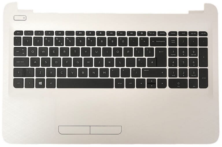HP Laptop Toetsenbord Qwerty US + Top Cover (813976-B31)