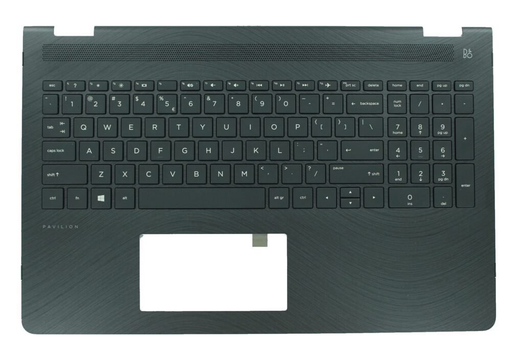 HP Laptop Toetsenbord Qwerty US + Top Cover (924522-B31)