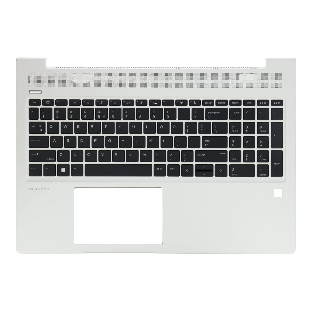 HP Laptop Toetsenbord Qwerty US + Top Cover, Backlight (L45090-B31)
