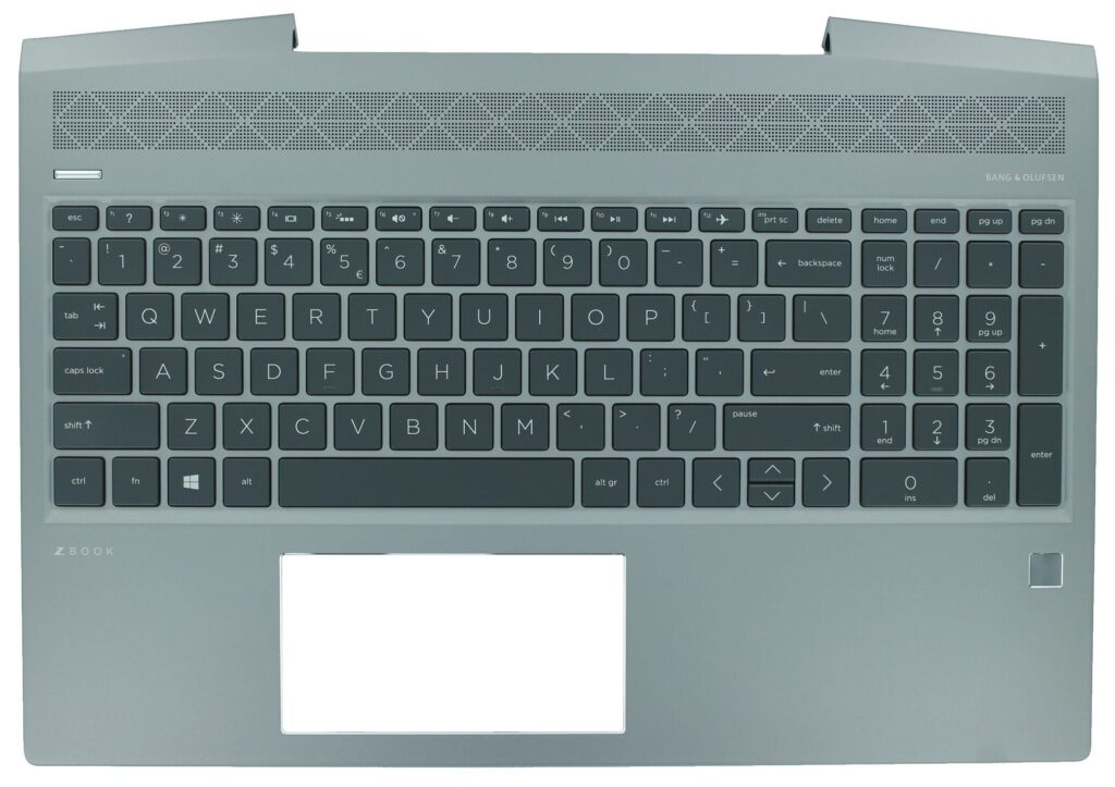 HP Laptop Toetsenbord Qwerty US + Top Cover, Backlit (L25111-B31)