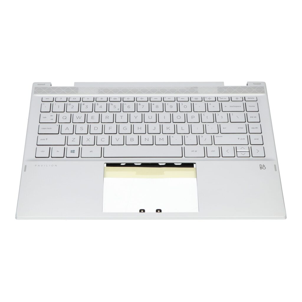 HP Laptop Toetsenbord Qwerty US + Top Cover, Backlit (L96519-B31)