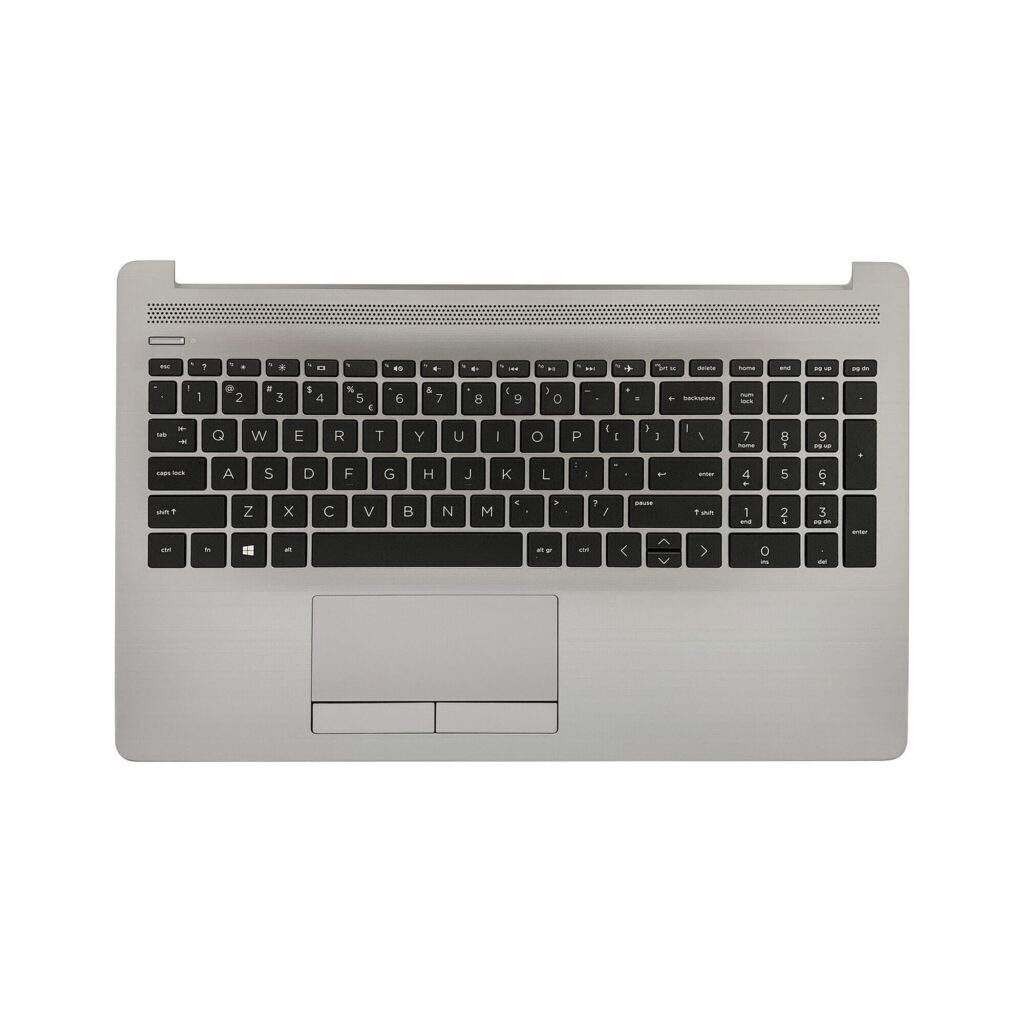 HP Laptop Toetsenbord Qwerty US + Top Cover - Zilver (L50001-B31)