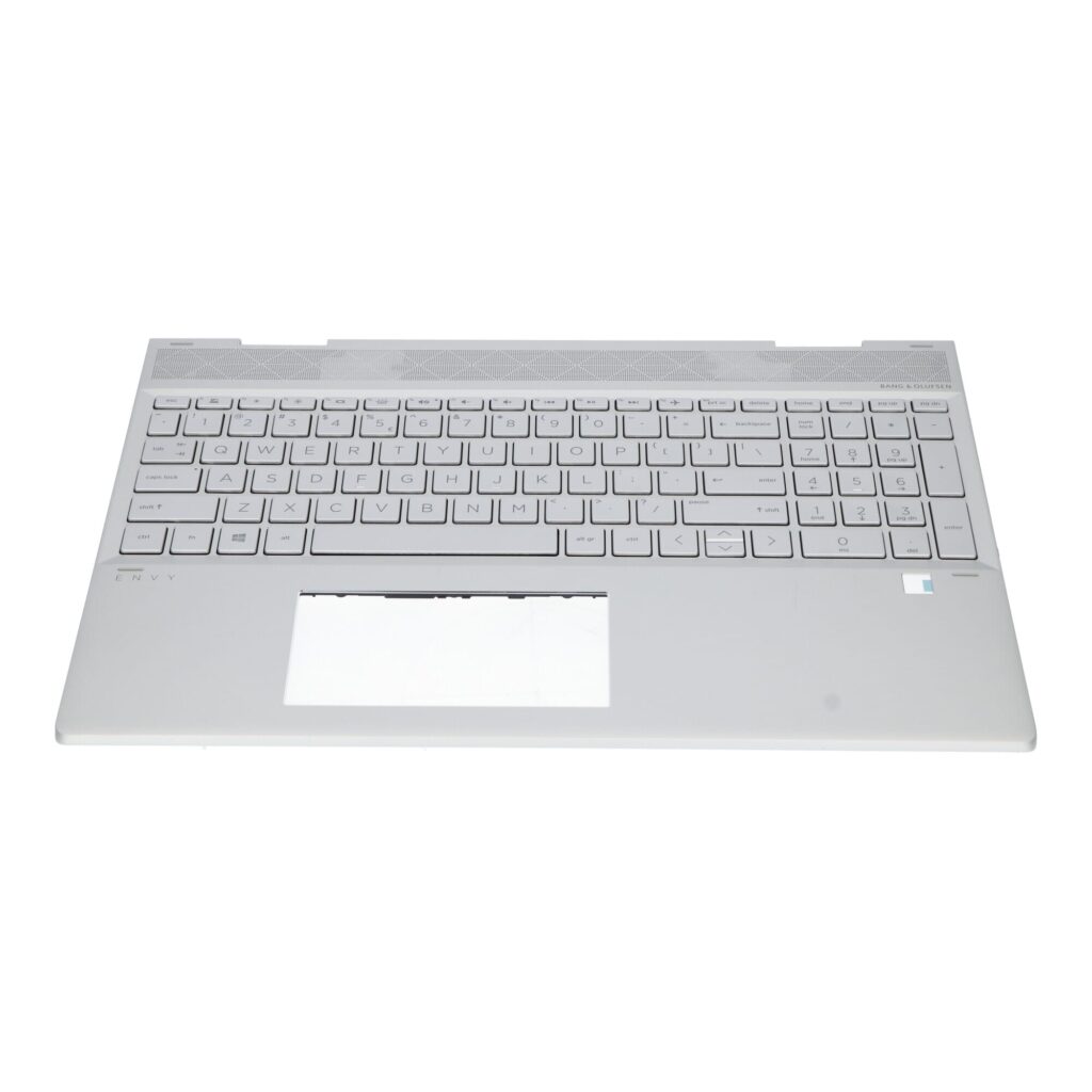 HP Laptop Toetsenbord Qwerty US + Top Cover - Zilver (L53814-B31)