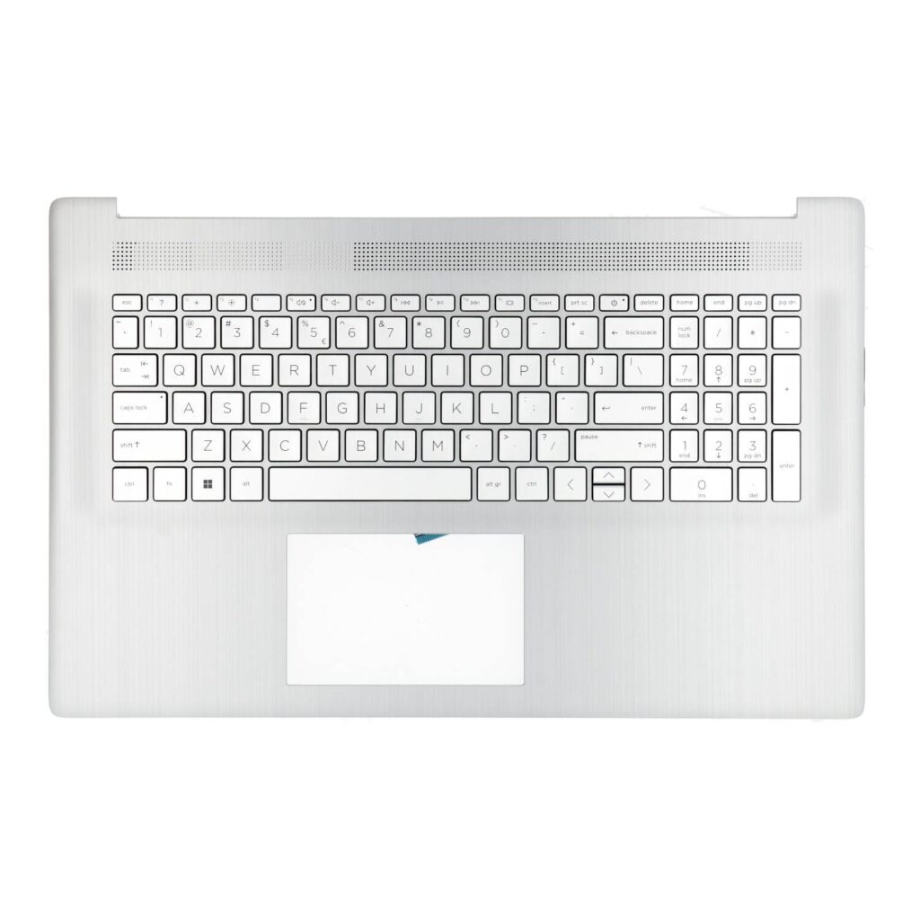 HP Laptop Toetsenbord Qwerty US + Top Cover - Zilver (M50458-B31)