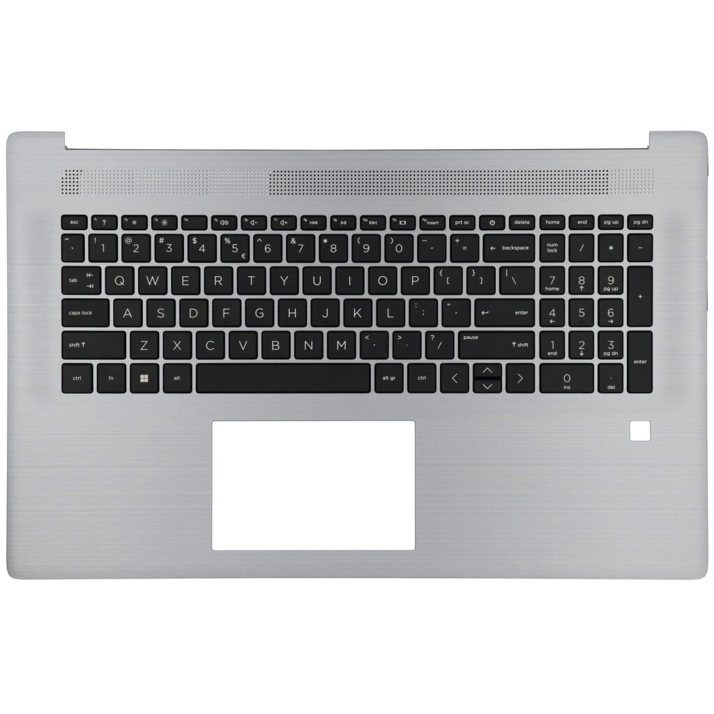 HP Laptop Toetsenbord Qwerty US + Top Cover - Zilver (M51629-B31)