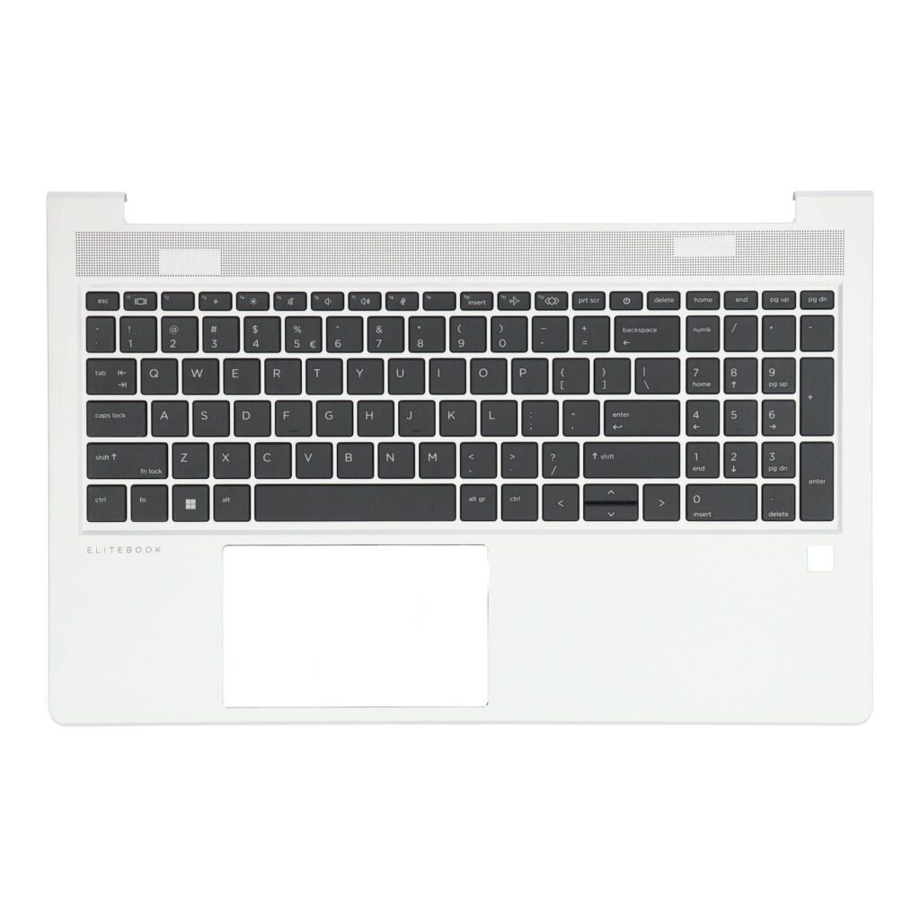 HP Laptop Toetsenbord Qwerty US + Top Cover - Zilver (N17713-B31)