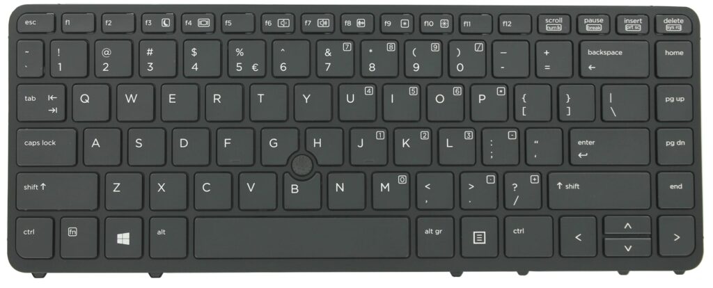 HP Laptop Toetsenbord Qwerty US + Trackpoint (730794-B31)