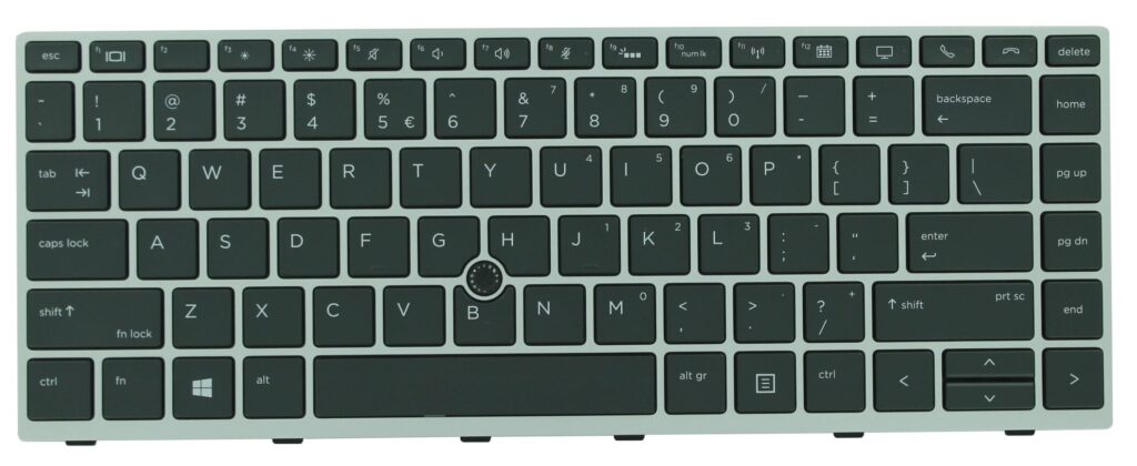 HP Laptop Toetsenbord Qwerty US + Trackpoint, Backlit (L14377-B31)