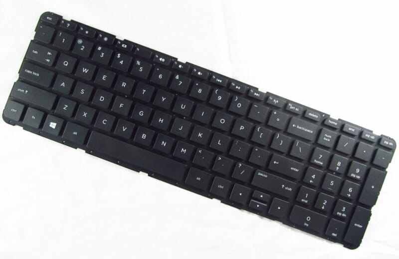 HP Laptop Toetsenbord Qwertz DE (708168-041)