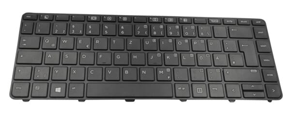 HP Laptop Toetsenbord Qwertz DE + Backlight (826368-041)
