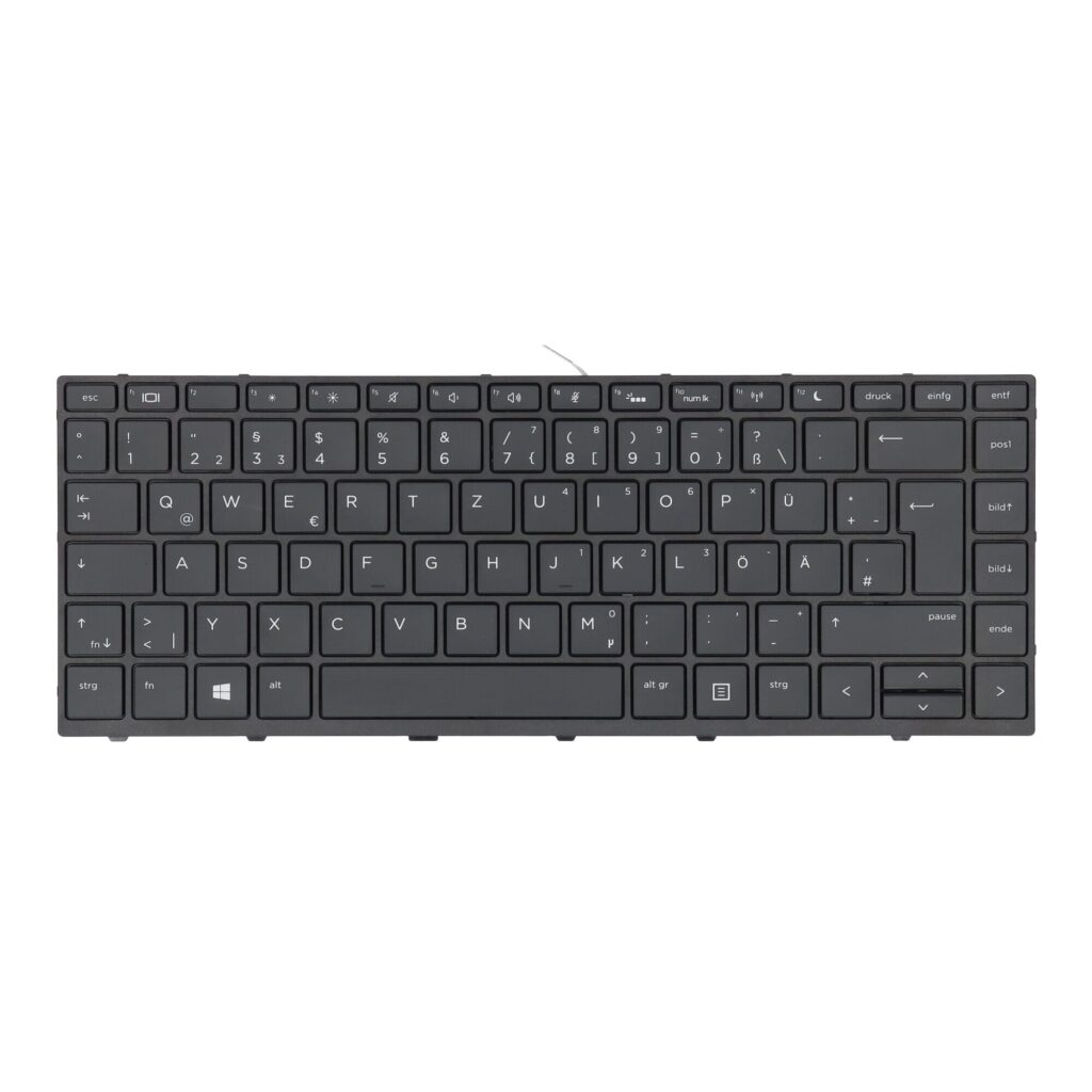 HP Laptop Toetsenbord Qwertz DE + Backlight (L28406-041)