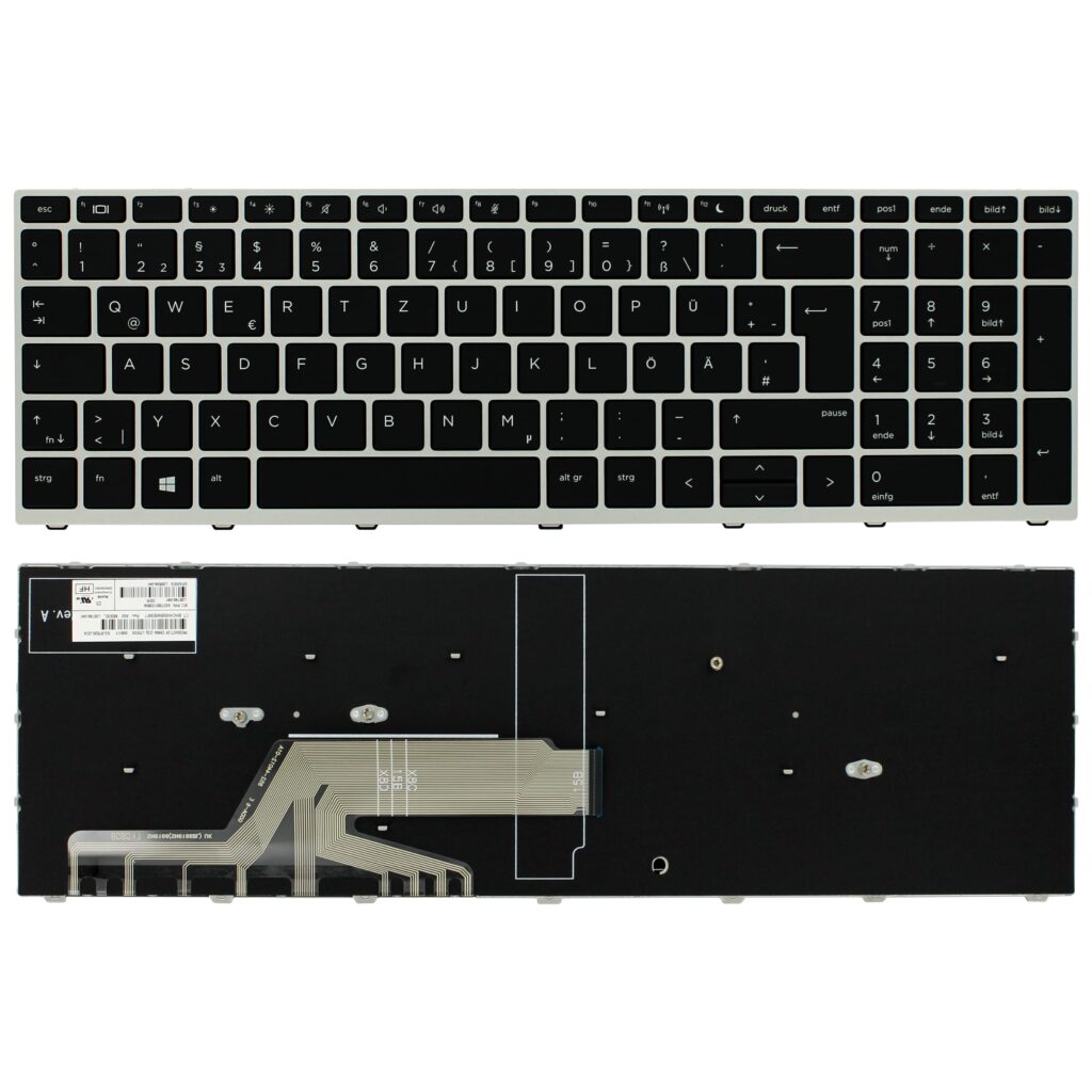 HP Laptop Toetsenbord Qwertz DE (L09594-041)