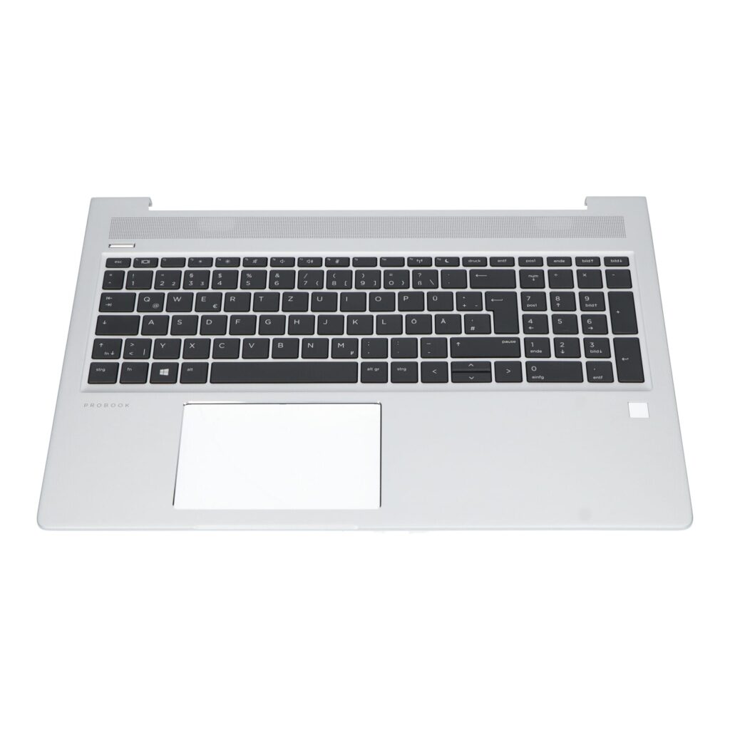 HP Laptop Toetsenbord Qwertz DE + Top Cover (L45091-041)