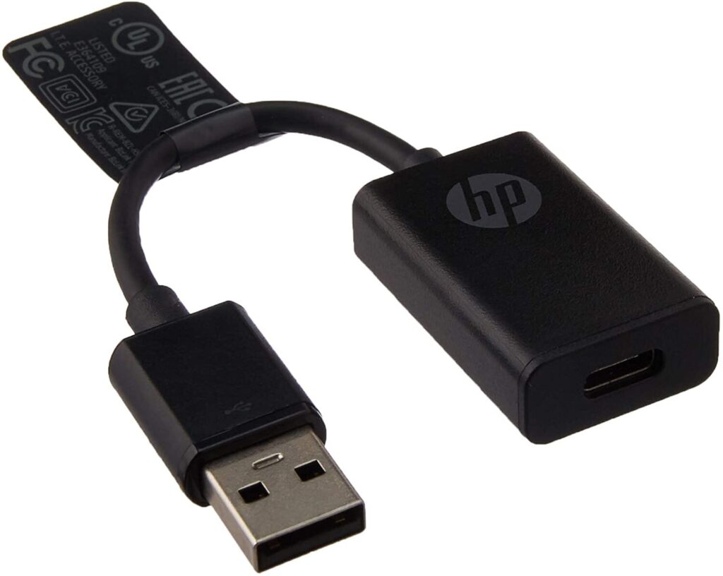 HP USB-A naar USB-C Adapter (L01957-001)