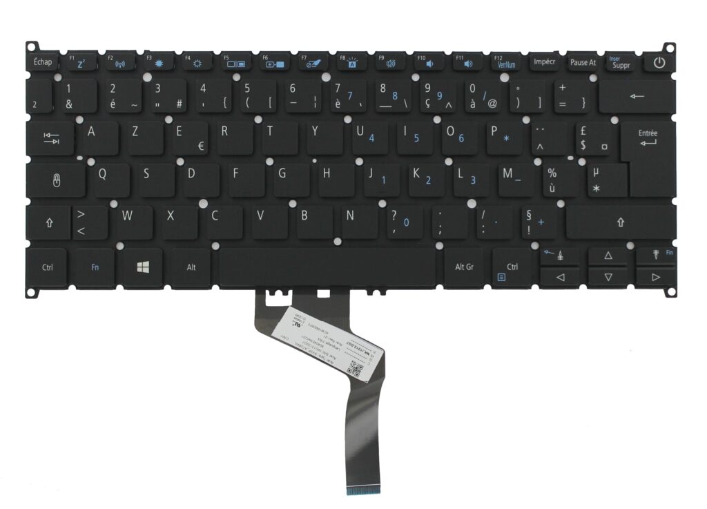 KEYBOARD.BLACK.FRENCH.BL (NK.I1313.0G7)