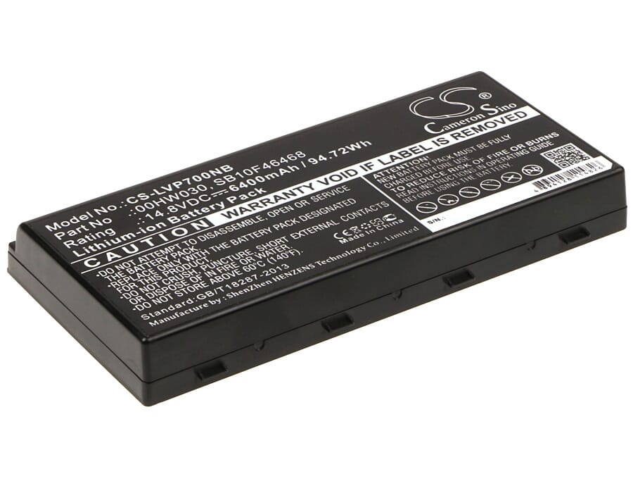 Laptop accu 6400mAh (P0703382)