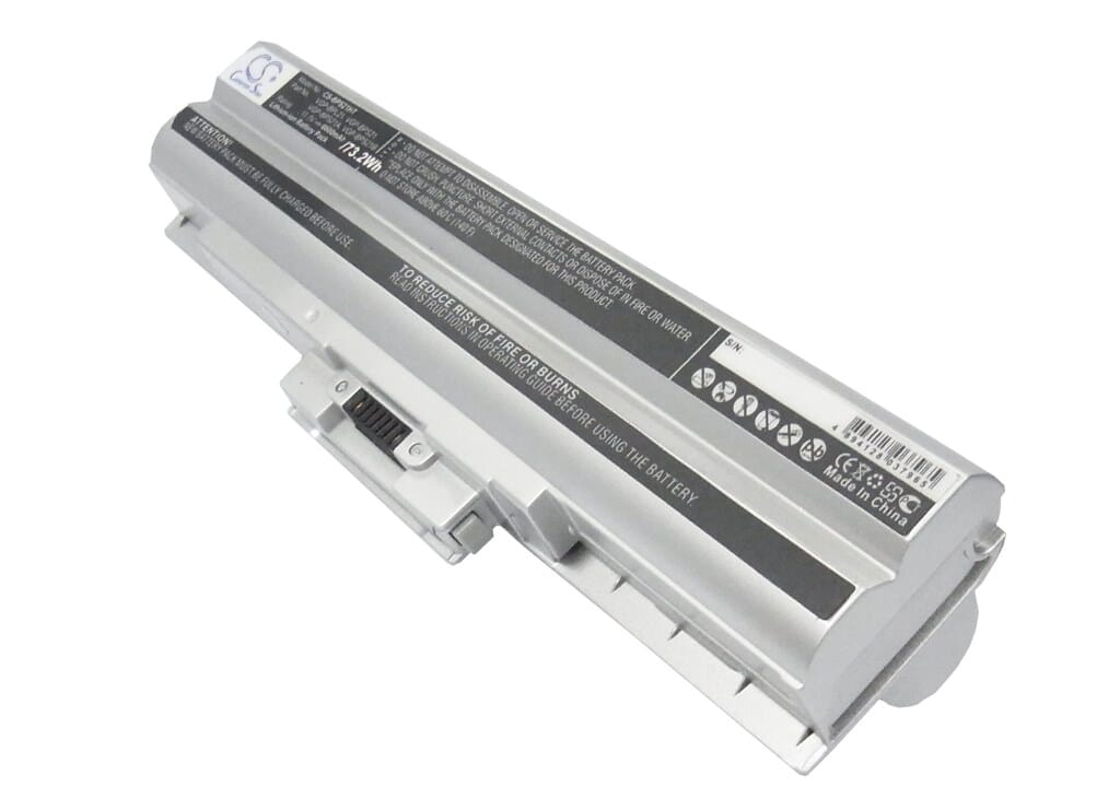 Laptop Accu 6600mAh Zilver Extended (P0702638)