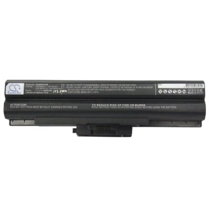 Laptop Accu 6600mAh Zwart Extended (P0702637)