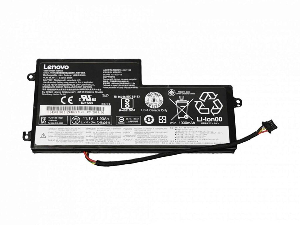 Lenovo Accu 24Wh 1930mAh (45N1111)
