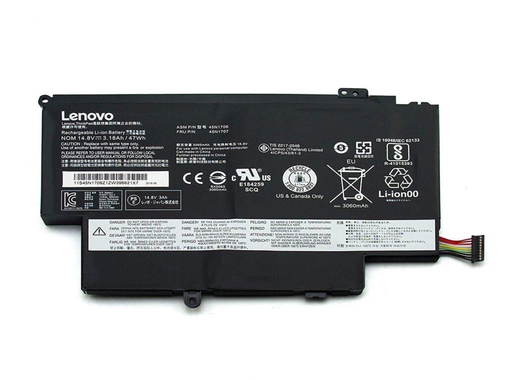 Lenovo Laptop Accu 3100mAh (45N1707)