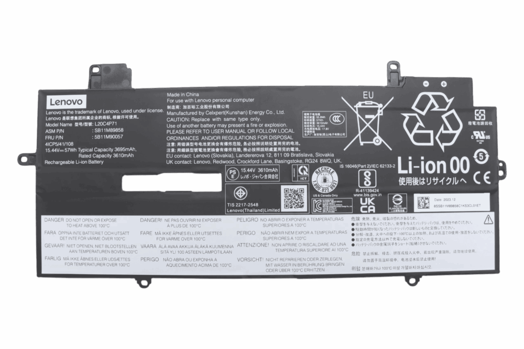 Lenovo Laptop Accu 3695mAh (5B11M90057)