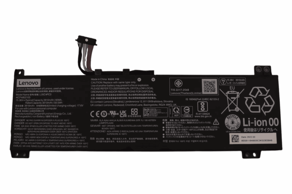 Lenovo Laptop Accu 3910mAh (5B11B48827)