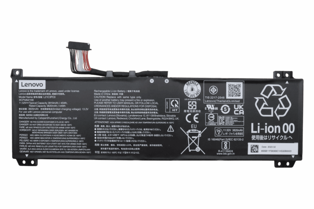 Lenovo Laptop Accu 3910mAh (5B11F36372)