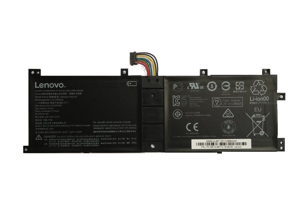 Lenovo Laptop Accu 39WH (2-Cell) (5B10L68713)