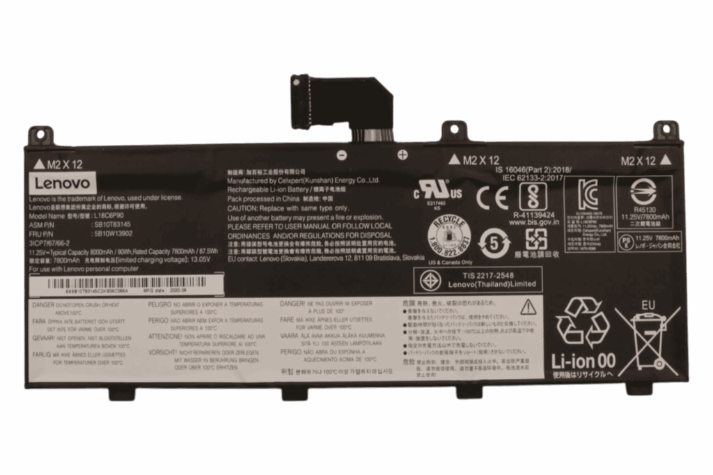 Lenovo Laptop Accu 8000mAh (5B10W13902)