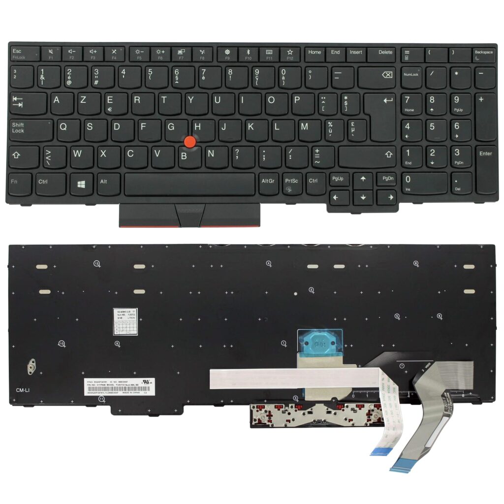 Lenovo Laptop Toetsenbord Azerty BE (01YP726)