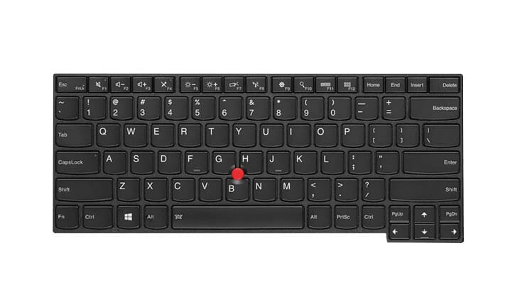 Lenovo Laptop Toetsenbord Azerty BE, Backlit (FRU00UR401)