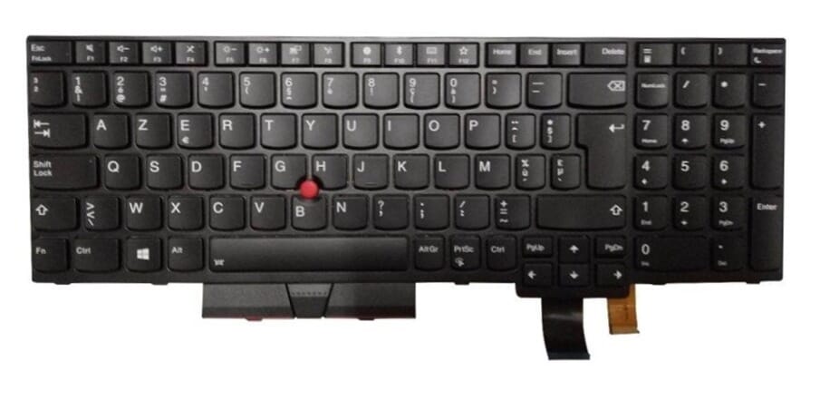 Lenovo Laptop Toetsenbord Azerty BE (FRU01ER547)