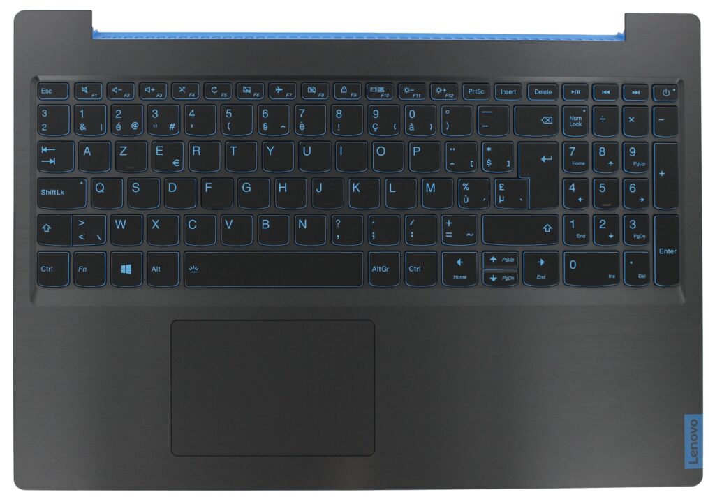 Lenovo Laptop Toetsenbord Azerty BE incl. Top Cover - Zwart (5CB0U42765)