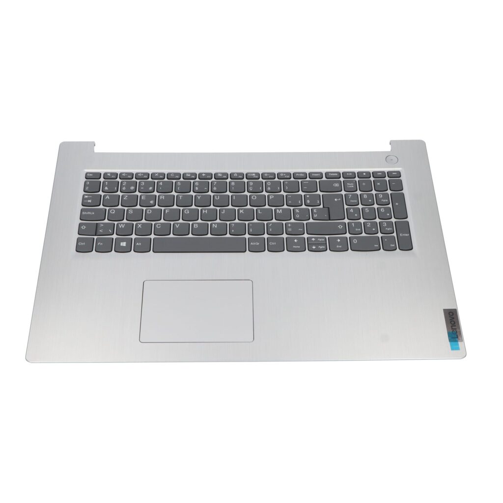 Lenovo Laptop Toetsenbord Azerty BE + Top Cover - Grijs (5CB0X56855)