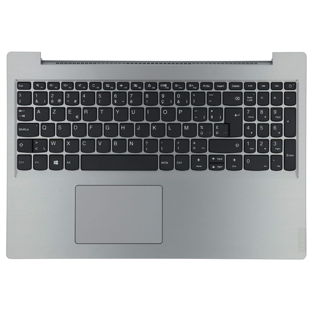 Lenovo Laptop Toetsenbord Azerty BE + Top Cover - Zilver (5CB0S16656)