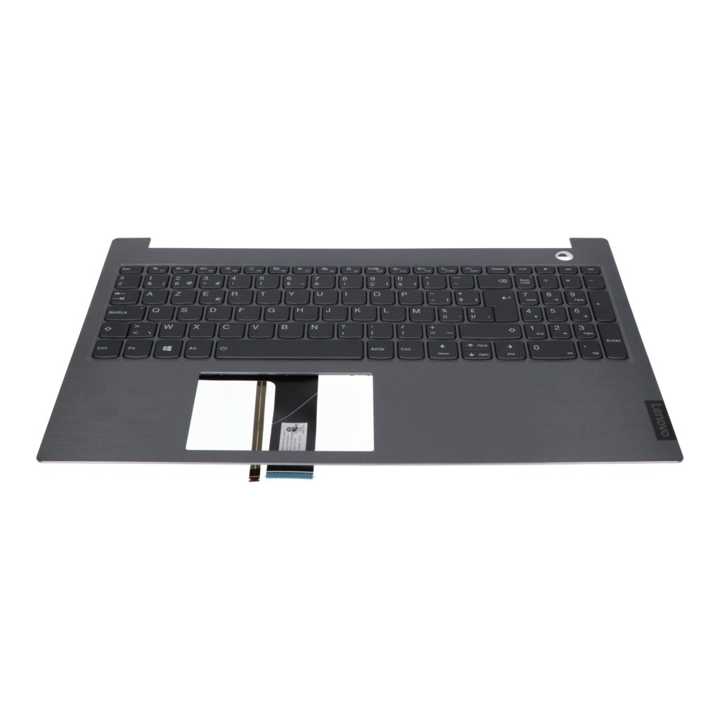 Lenovo Laptop Toetsenbord Azerty BE + Top Cover - Zilver (5CB0W45252)