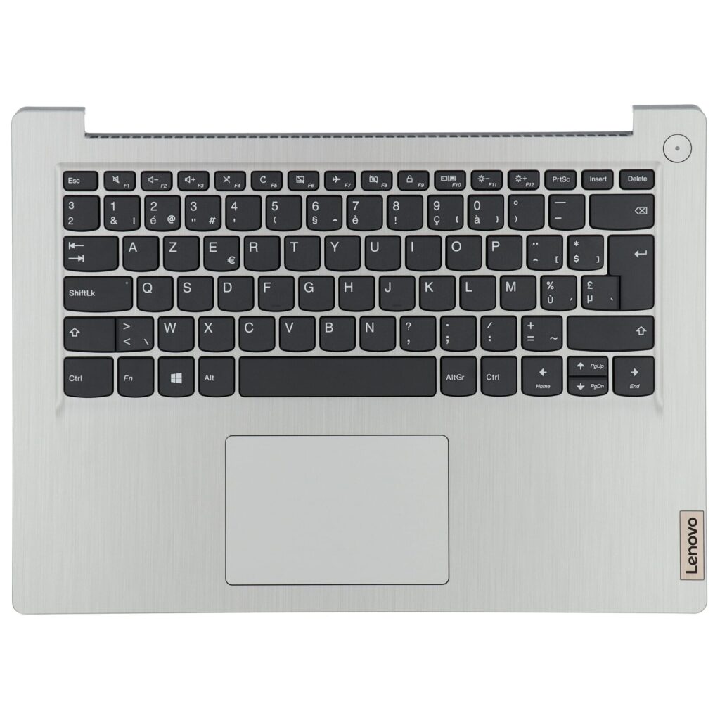 Lenovo Laptop Toetsenbord Azerty BE + Top Cover - Zilver (5CB0X56604)