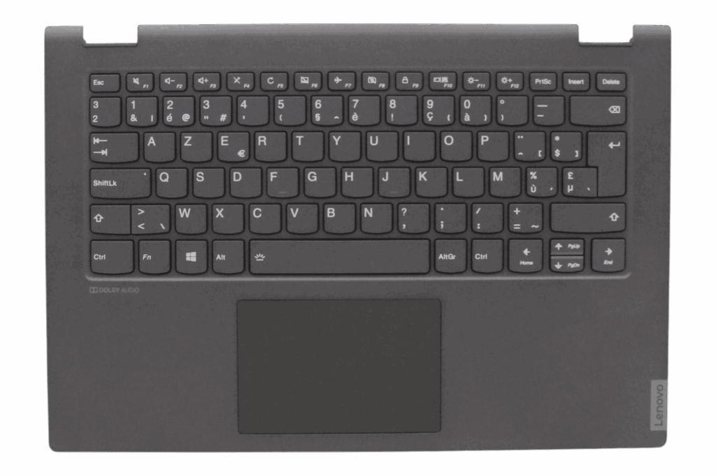 Lenovo Laptop Toetsenbord Azerty BE +Top Cover - Zwart (5CB0S17372)