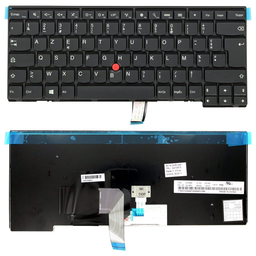 Lenovo Laptop Toetsenbord Azerty FR (04Y0835)