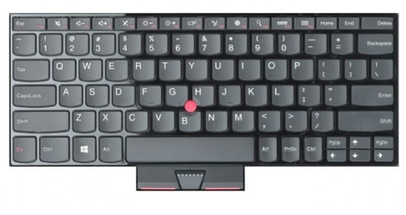 Lenovo Laptop Toetsenbord Qwerty US (04W2956)