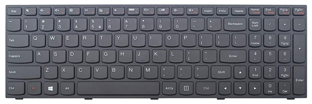 Lenovo Laptop Toetsenbord Qwerty US (25214811)