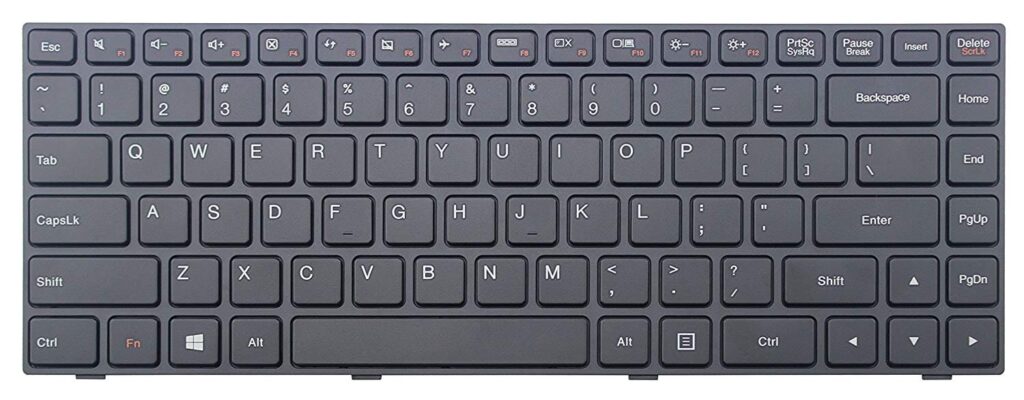 Lenovo Laptop Toetsenbord Qwerty US (5N20J30737)