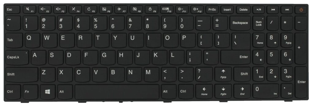 Lenovo Laptop Toetsenbord Qwerty US (5N20L25908)