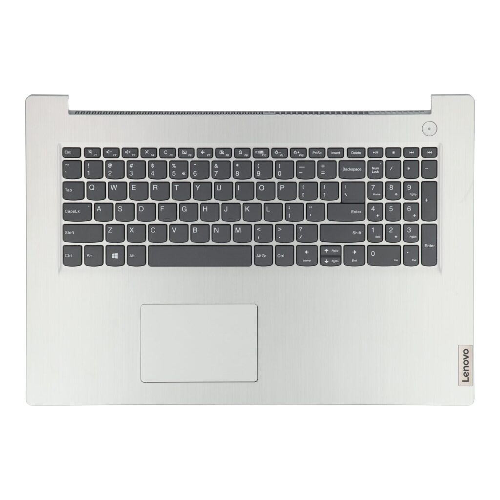 Lenovo Laptop Toetsenbord Qwerty US + Top Cover - Grijs (5CB0X56859)