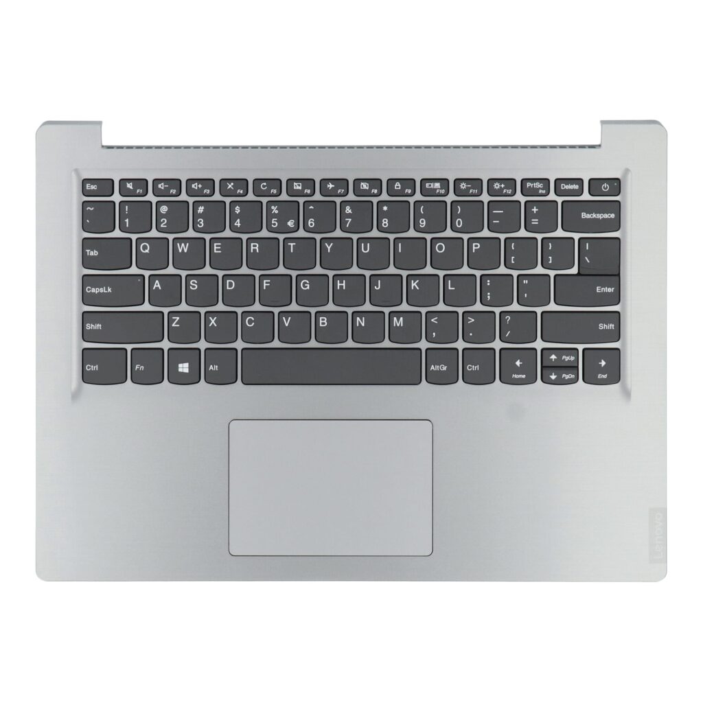 Lenovo Laptop Toetsenbord Qwerty US + Top Cover - Zilver (5CB0X55774)