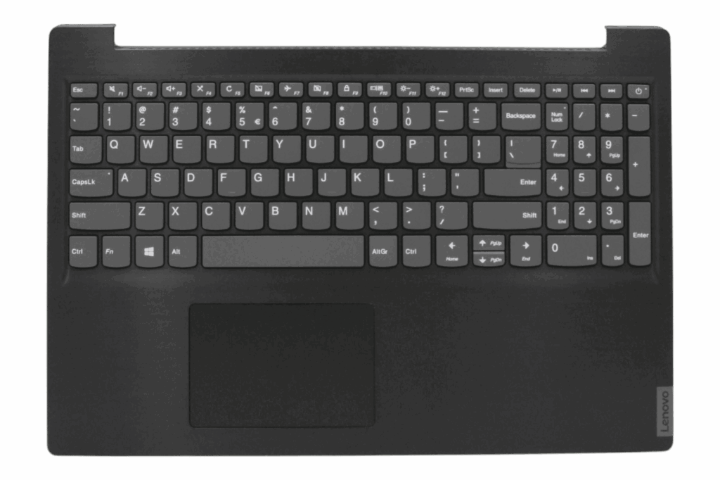 Lenovo Laptop Toetsenbord Qwerty US + Top Cover - Zwart (5CB0W45667)