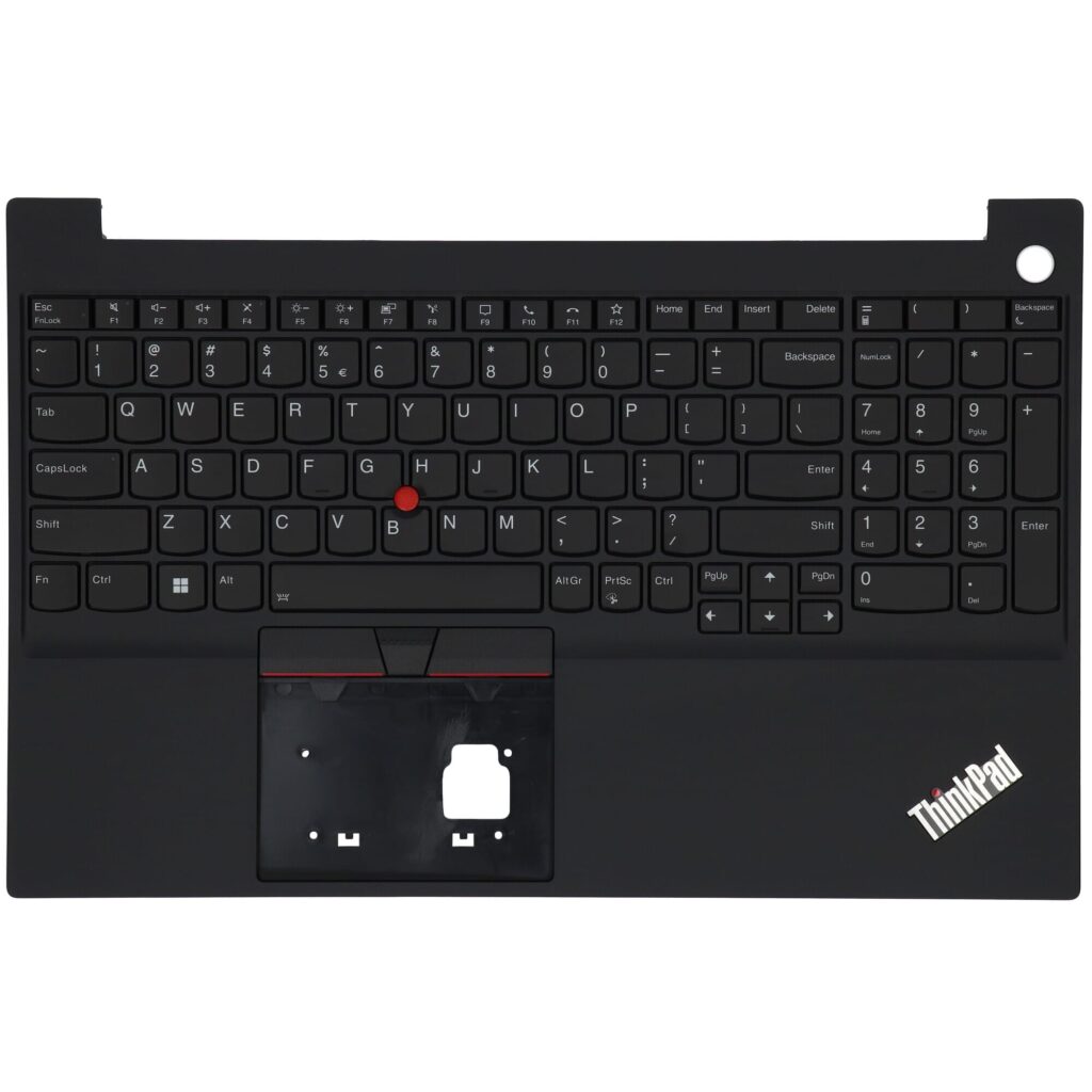 Lenovo Laptop Toetsenbord Qwerty US + Top Cover- Zwart (5M11A36347)