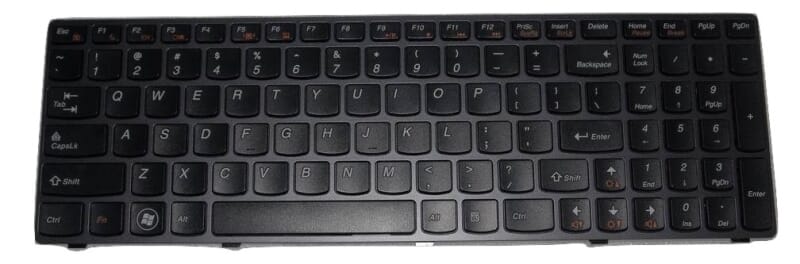 Lenovo Laptop Toetsenbord Qwerty US (Win8) (25206659)